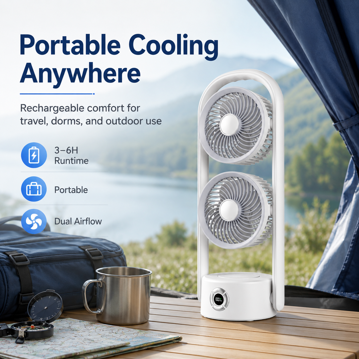 AMERA - Mobiler Turmventilator