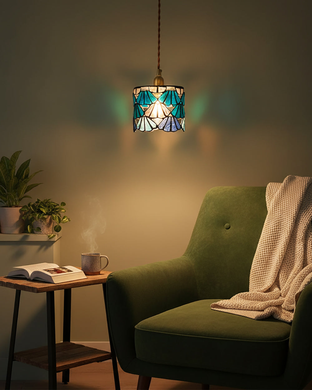 Vintage Pendelleuchte Calvolo