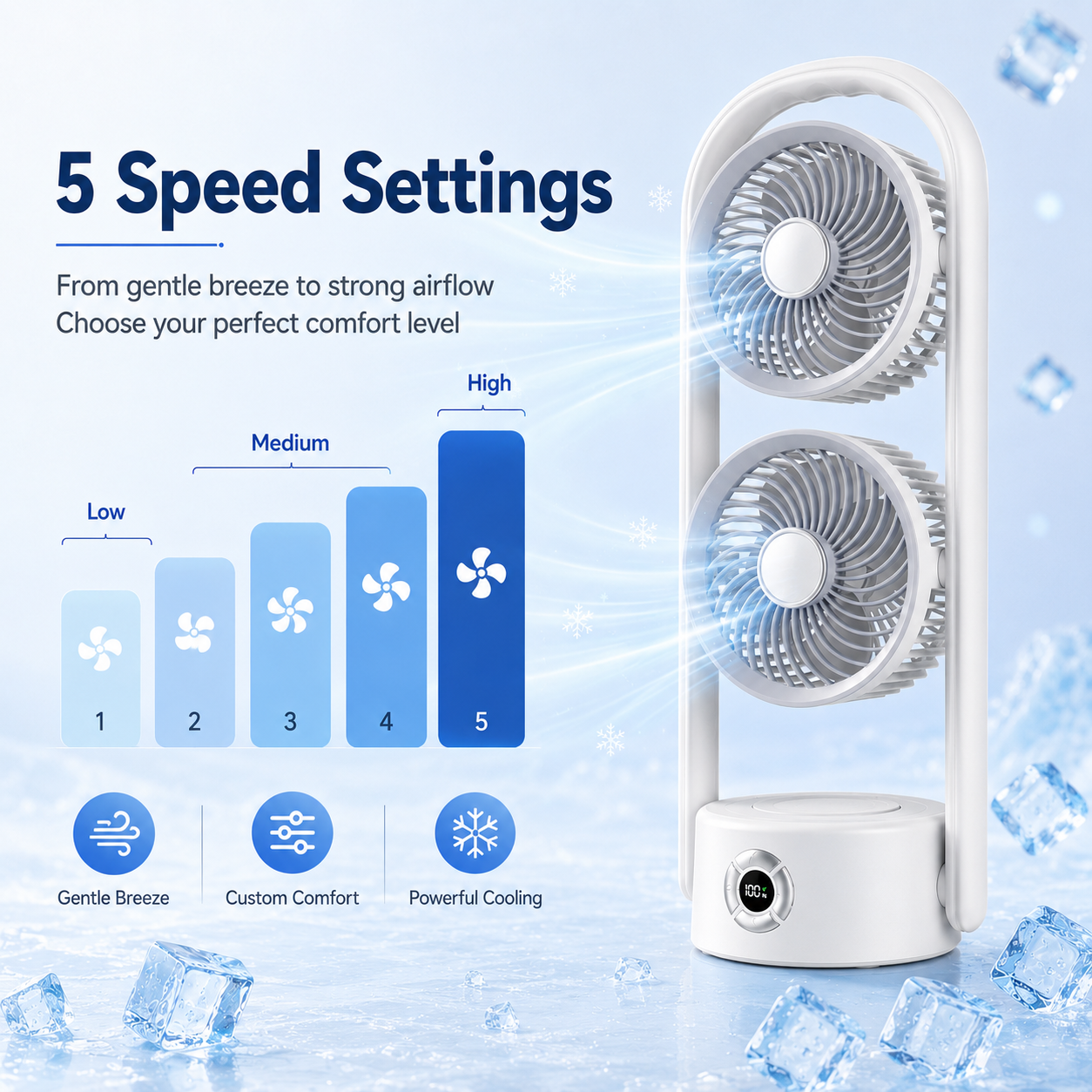 AMERA - Mobiler Turmventilator