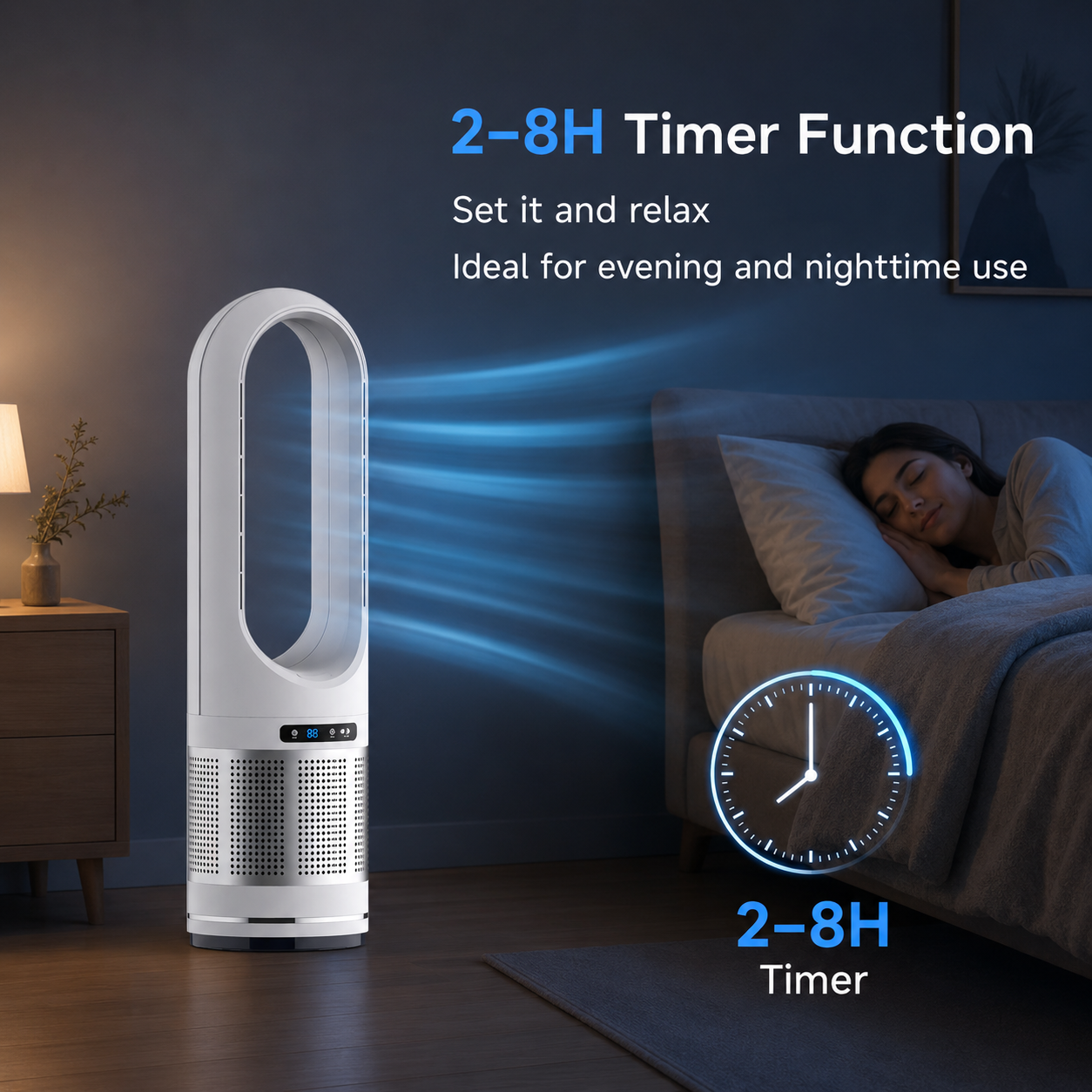 RILEN - Blattloser Turmventilator
