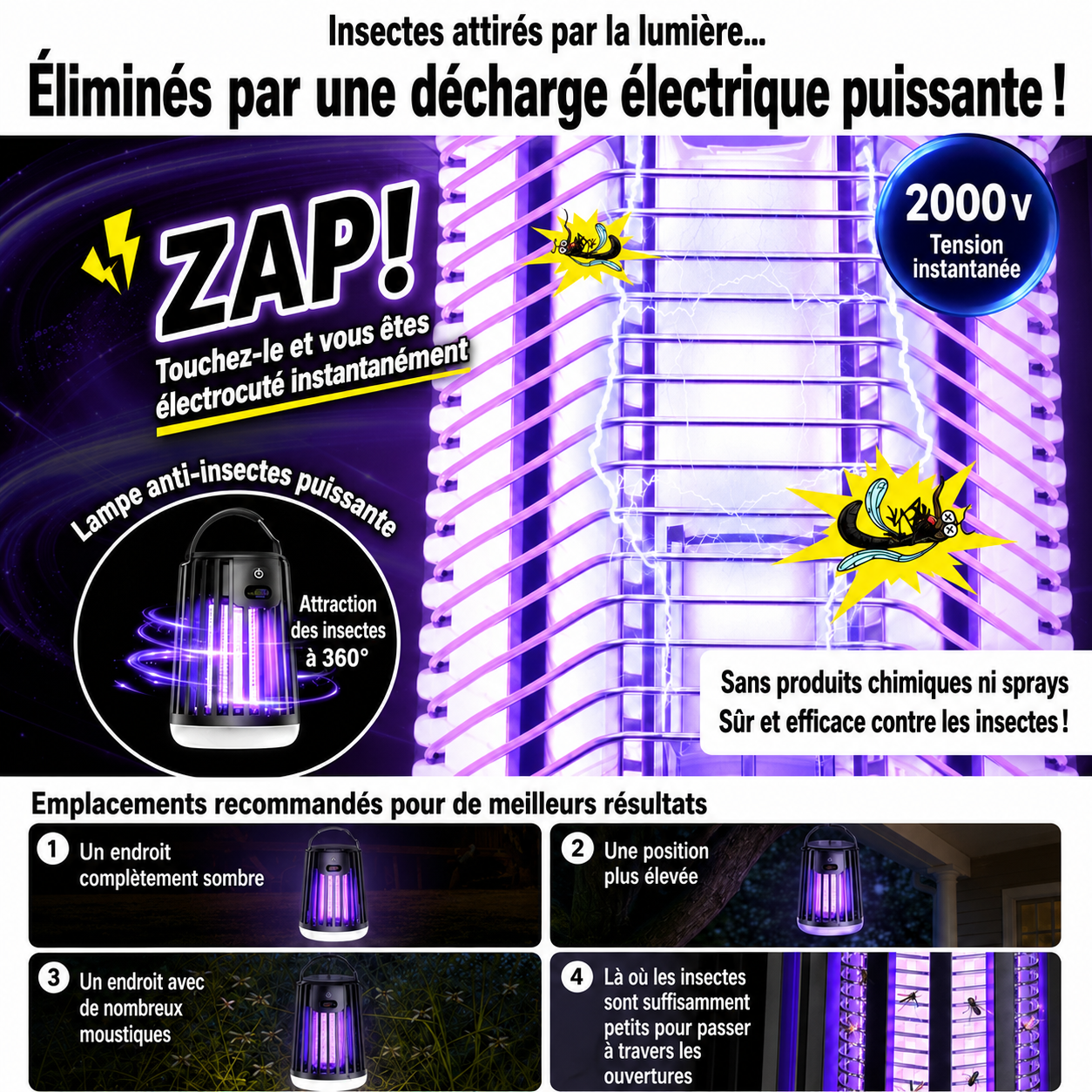 BRILE - Mückenlampe