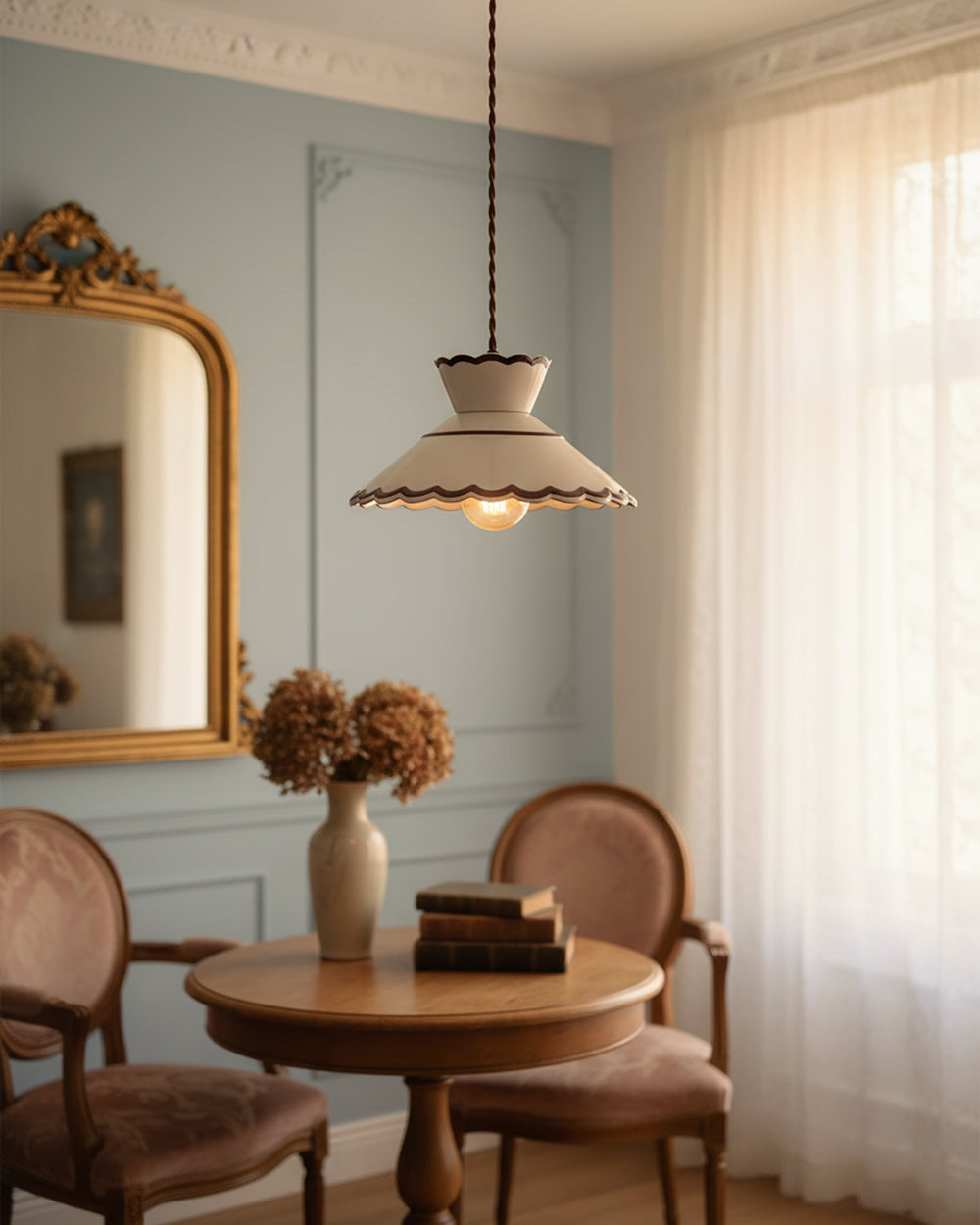 Vintage Pendelleuchte Larerelle