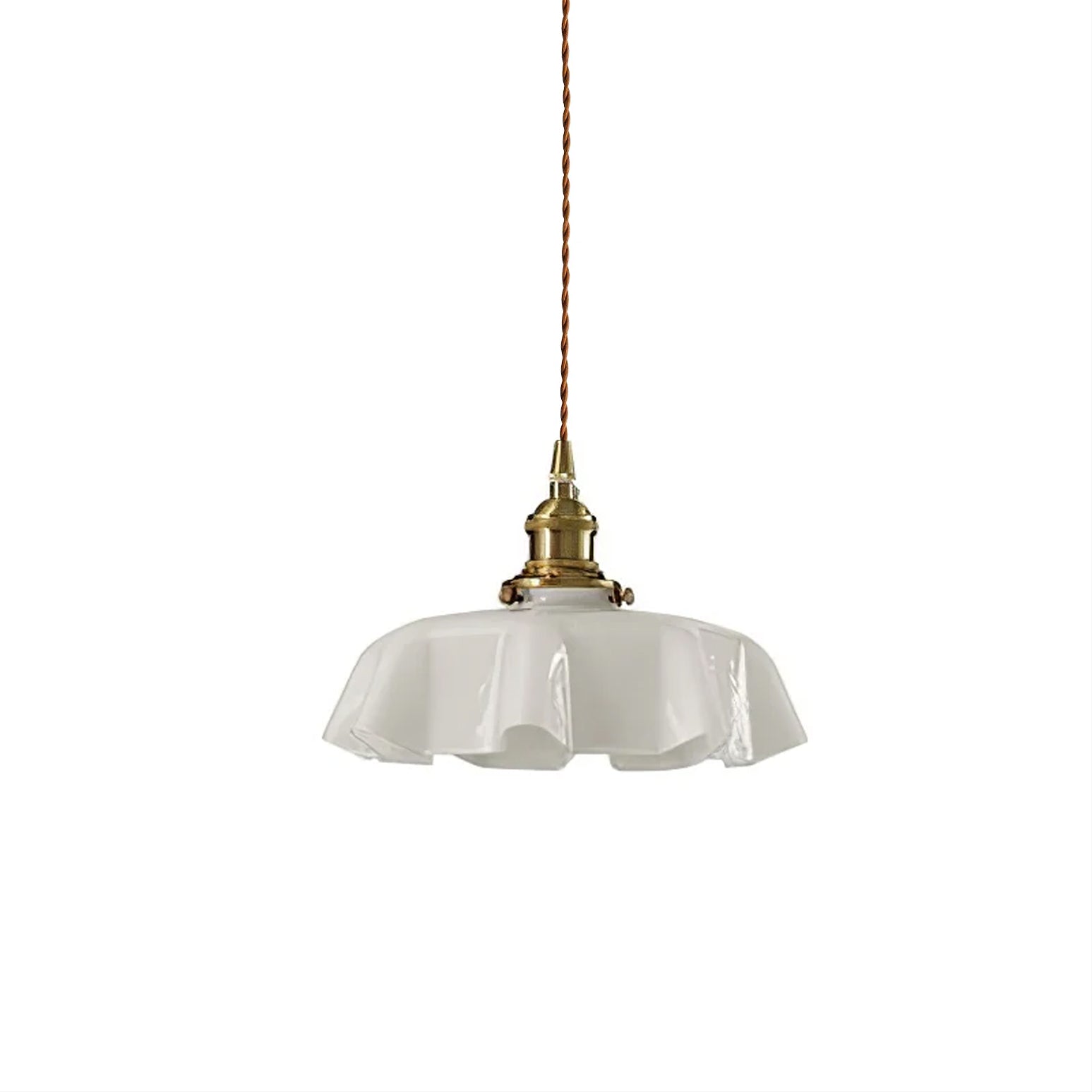 Vintage Pendelleuchte Serer