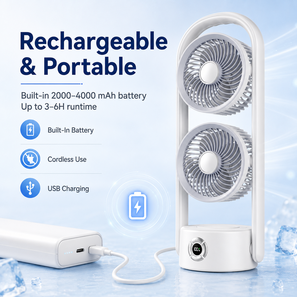 AMERA - Mobiler Turmventilator
