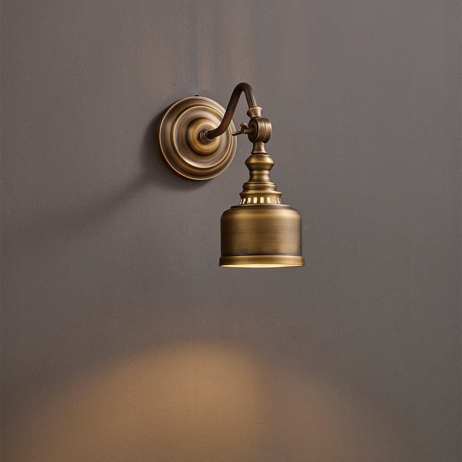 Vintage Wandleuchte Marbel