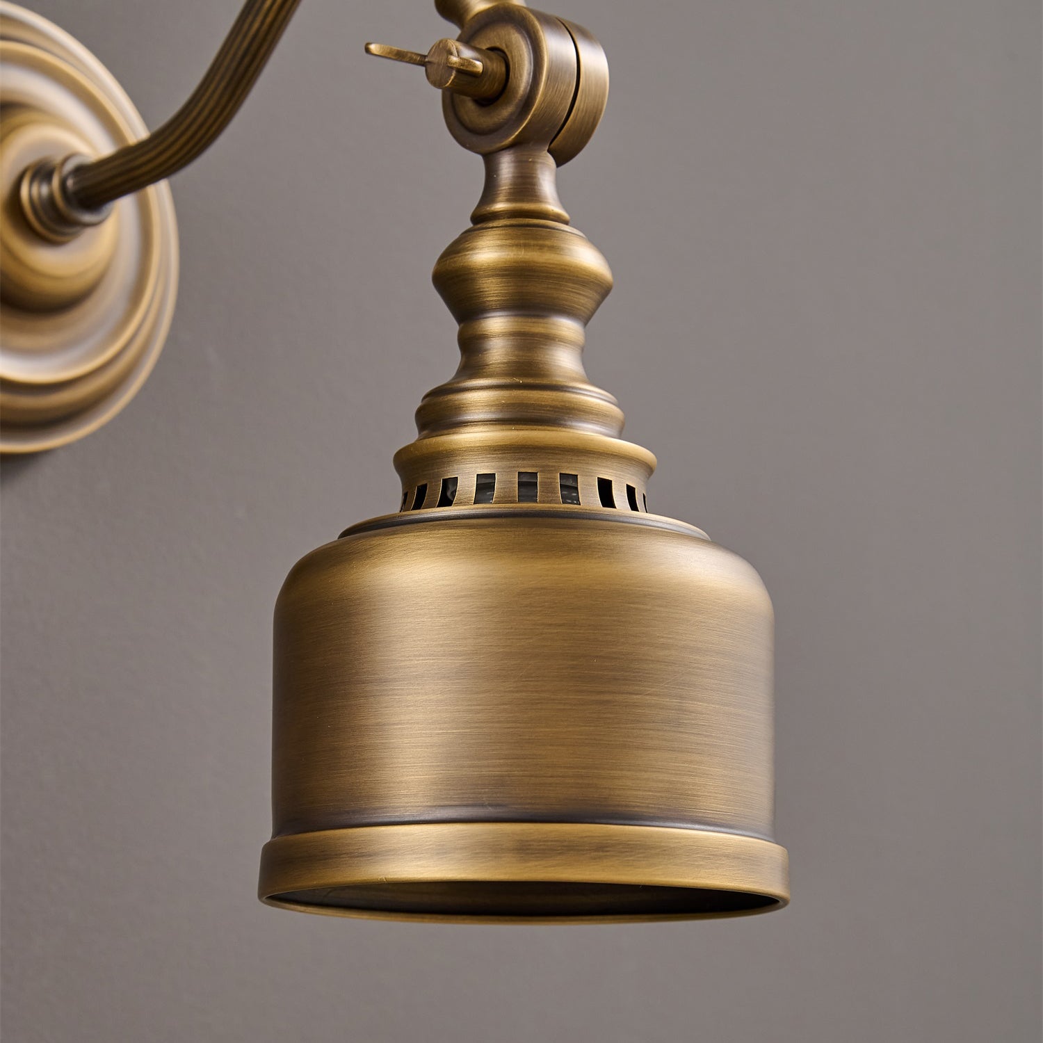 Vintage Wandleuchte Marbel