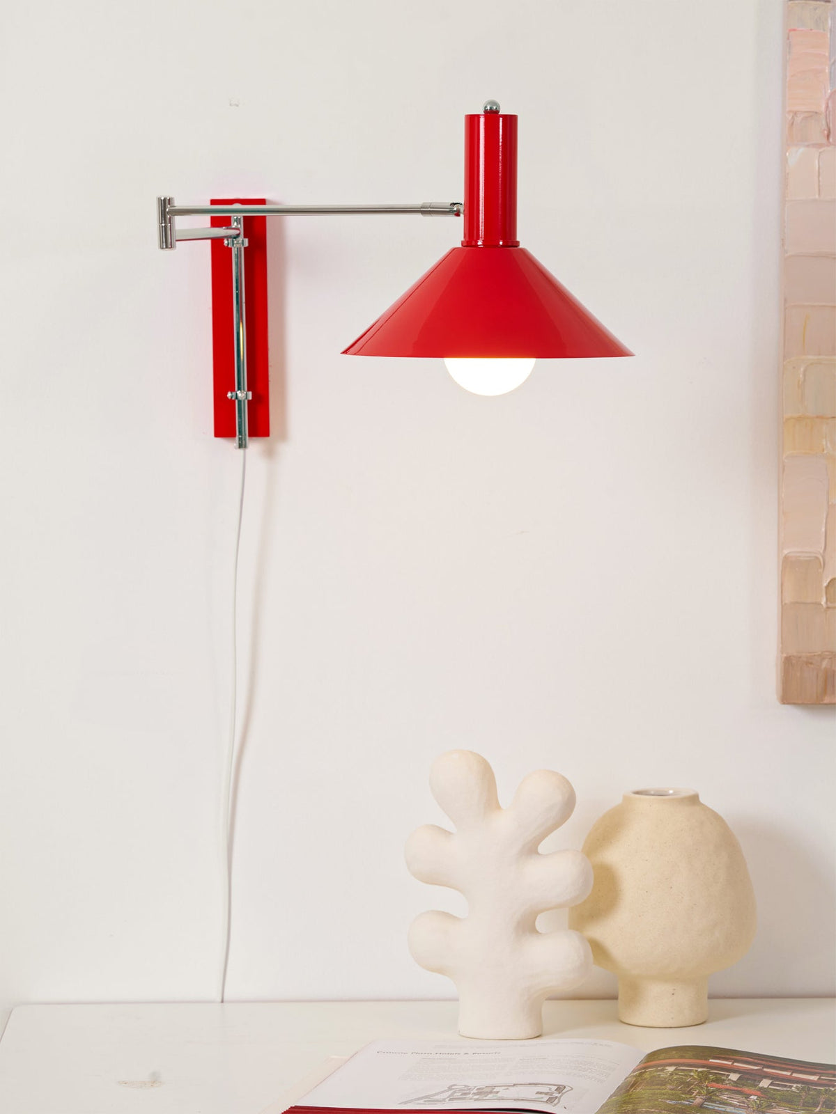 Minimalistische Wandleuchte Dorrino