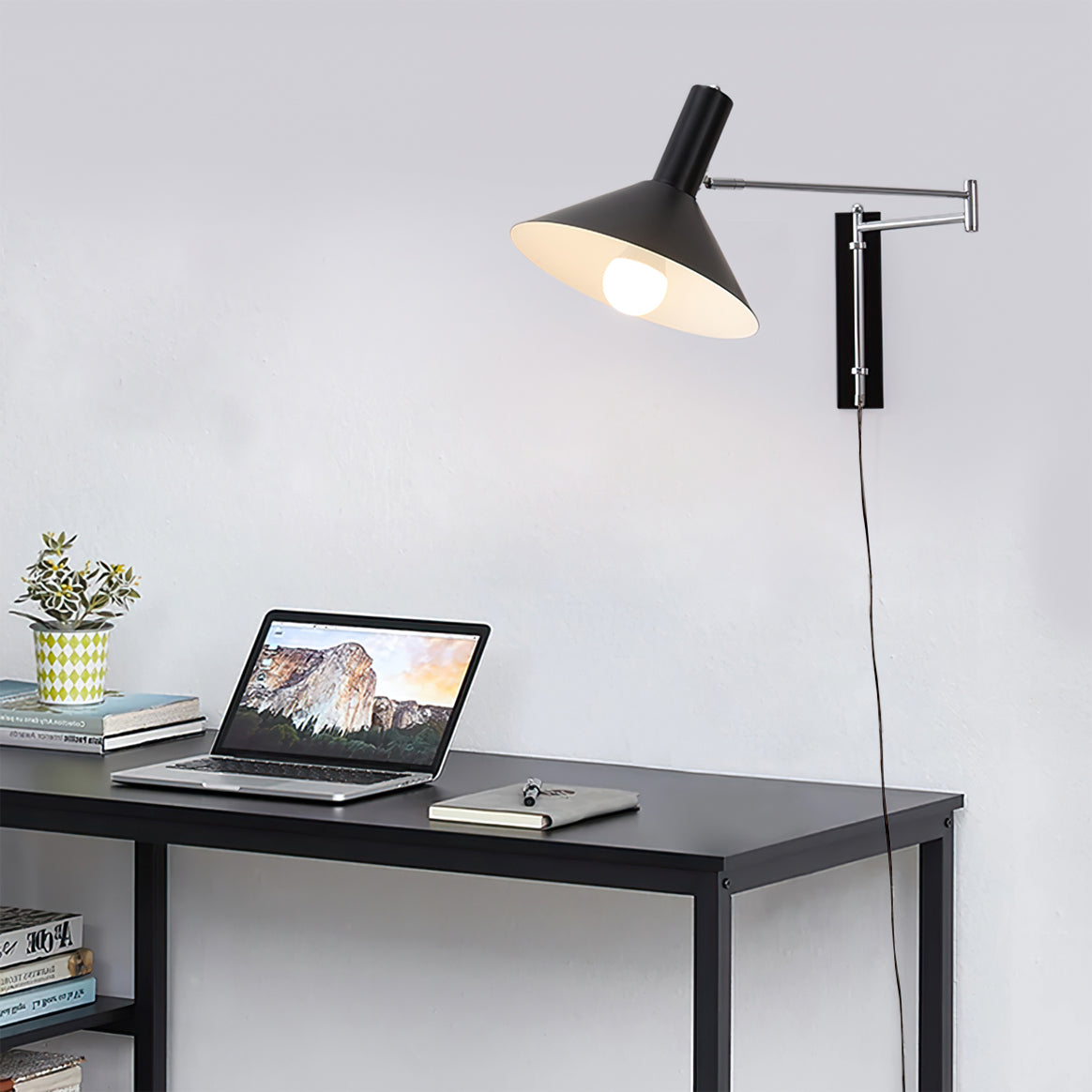 Minimalistische Wandleuchte Dorrino