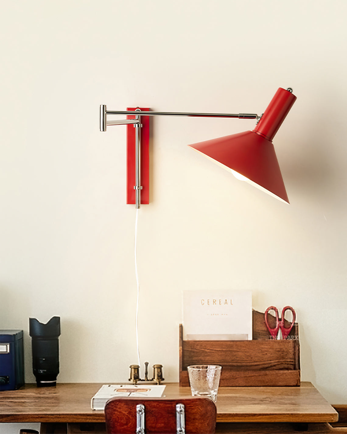 Minimalistische Wandleuchte Dorrino