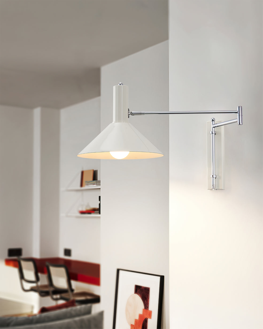 Minimalistische Wandleuchte Dorrino