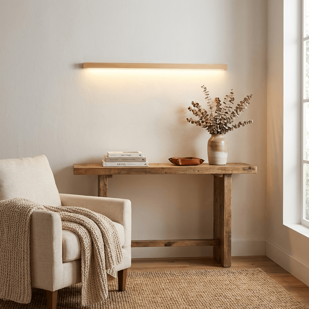 Lineare Wandleuchte Sero