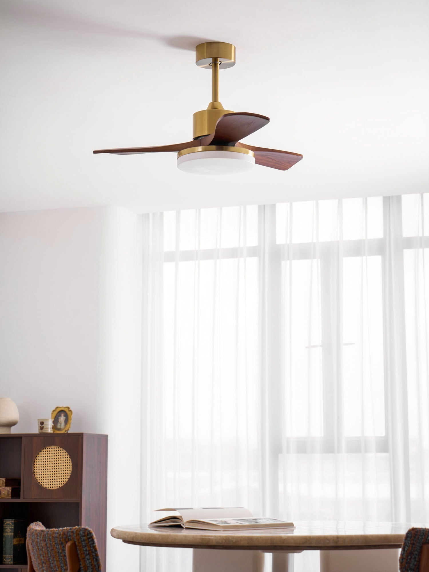 Deckenventilator mit Licht Lariena