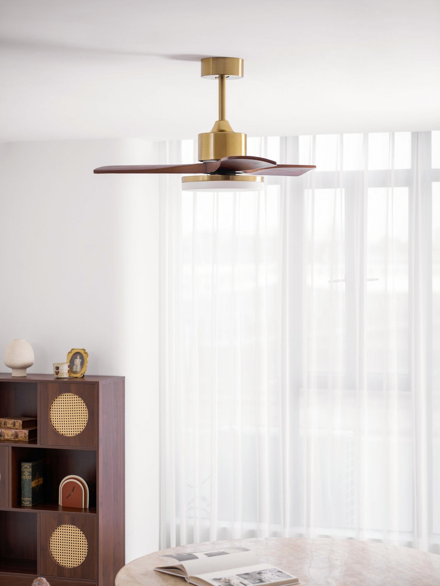 Deckenventilator mit Licht Lariena