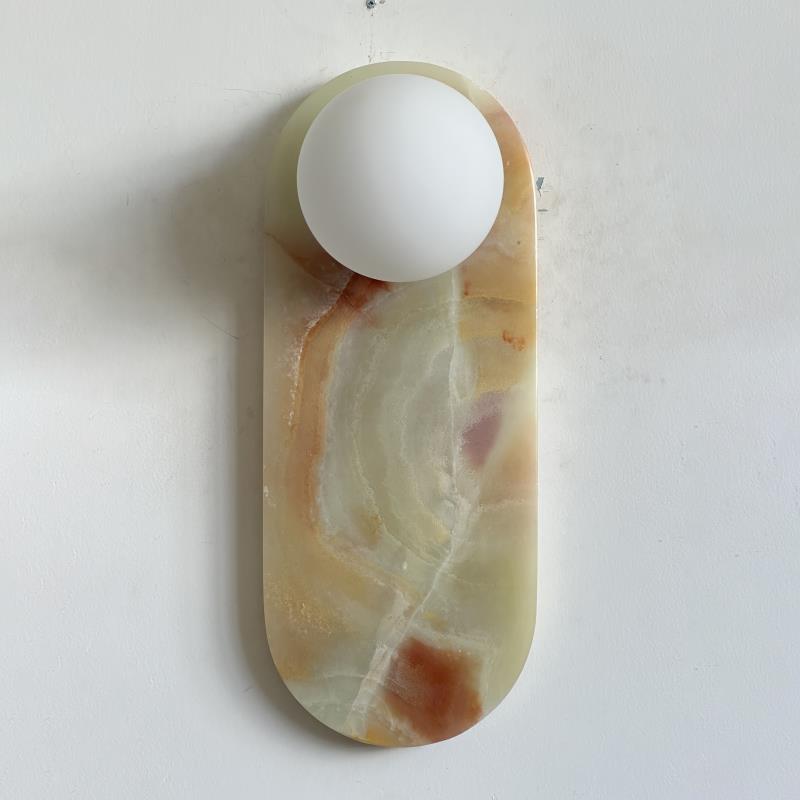 Ovale Wandleuchte Selmel