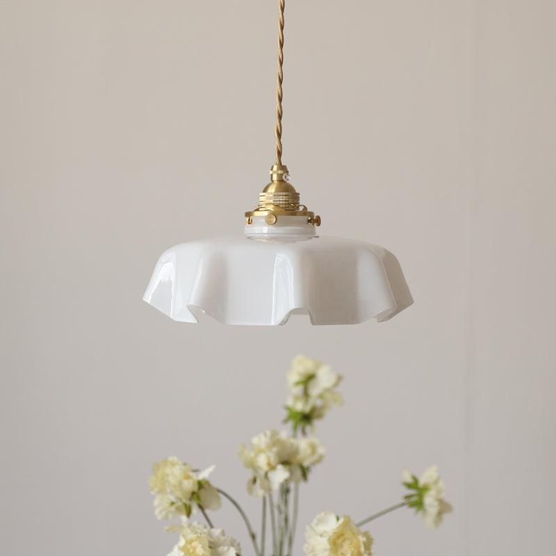 Vintage Pendelleuchte Serer