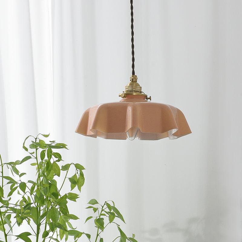 Vintage Pendelleuchte Serer