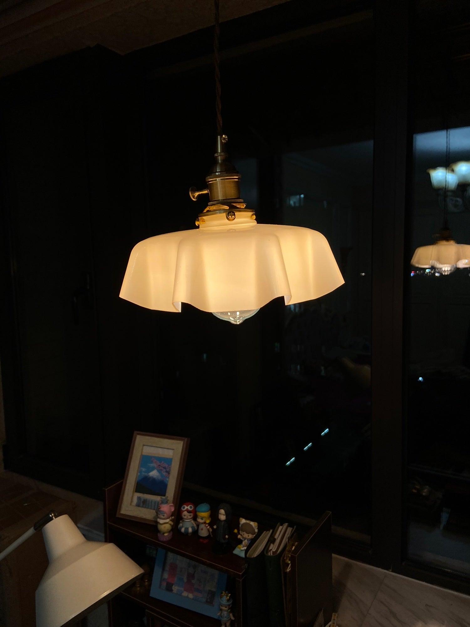Vintage Pendelleuchte Serer