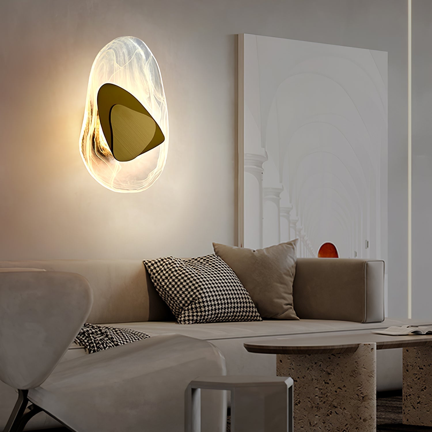 Moderne Wandleuchte Gerie