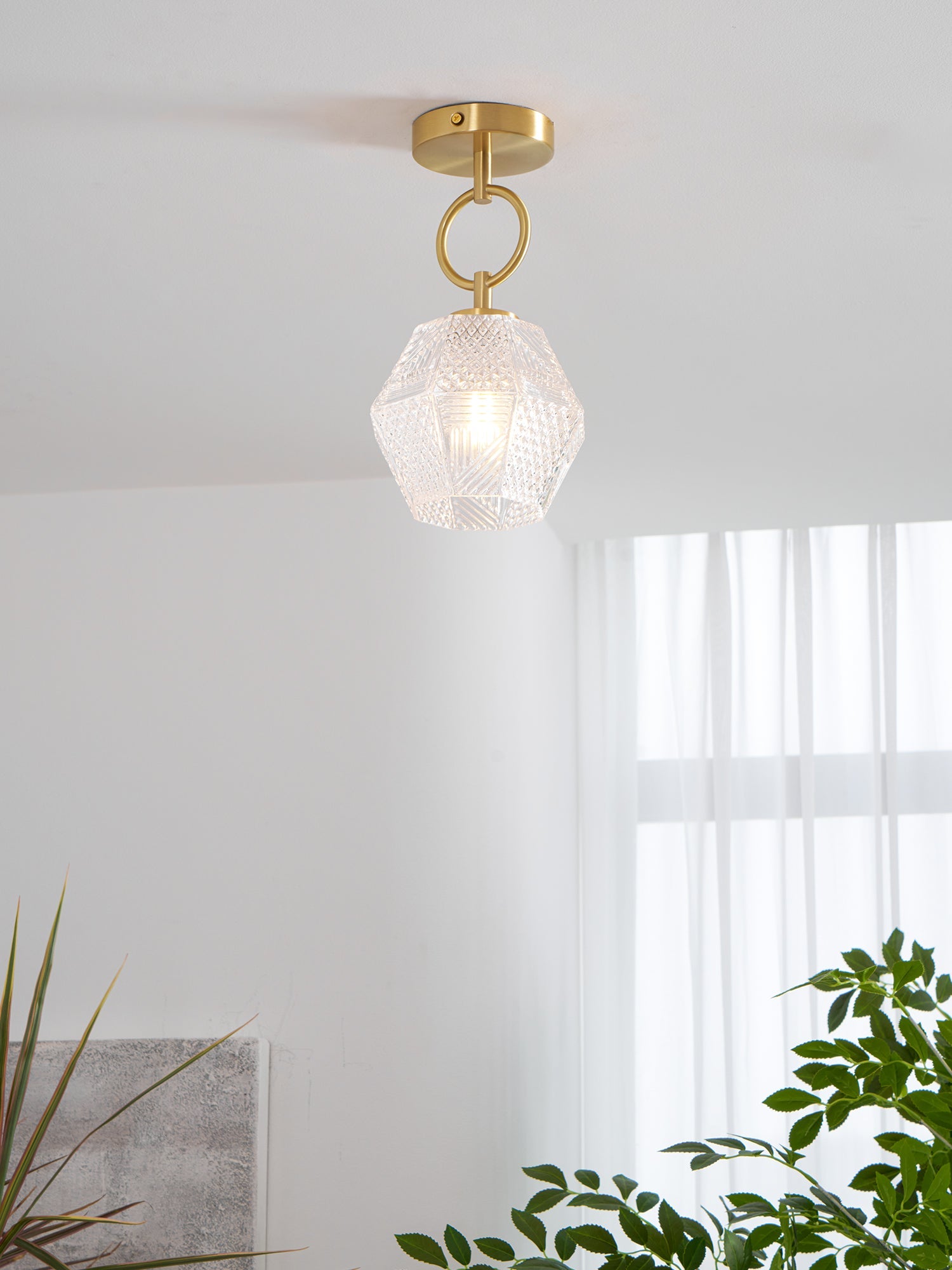 Art Deco Deckenleuchte Veneo
