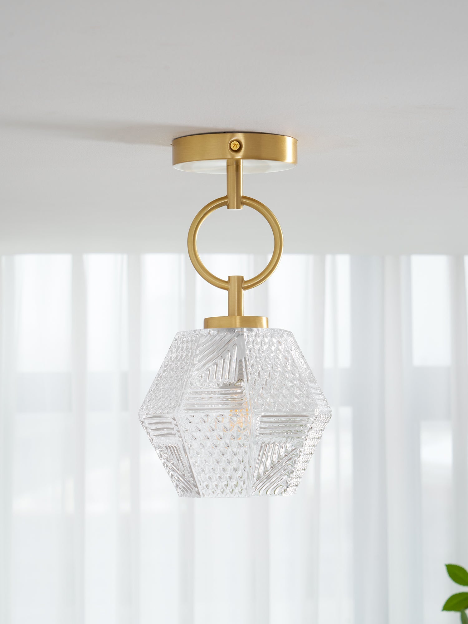 Art Deco Deckenleuchte Veneo