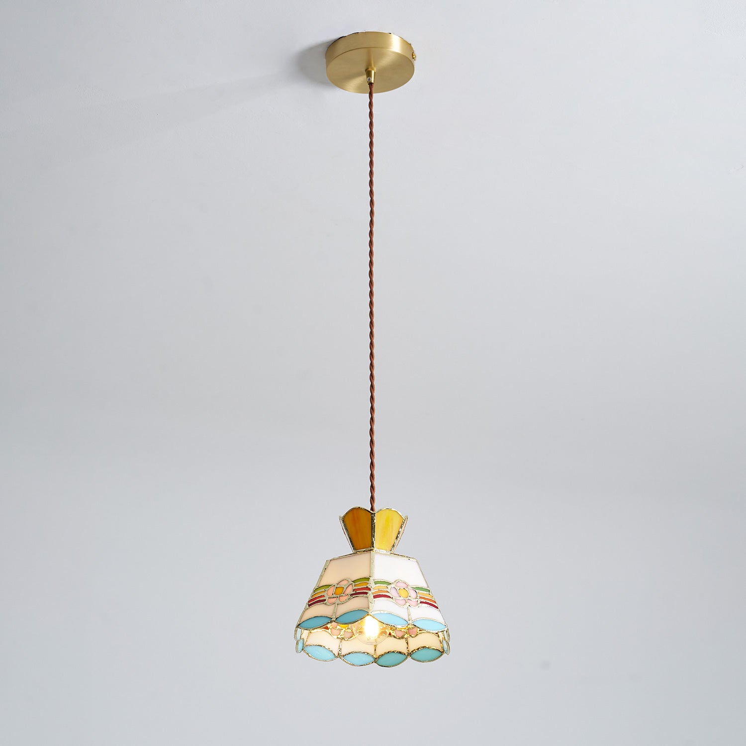 Vintage Pendelleuchte Theosose