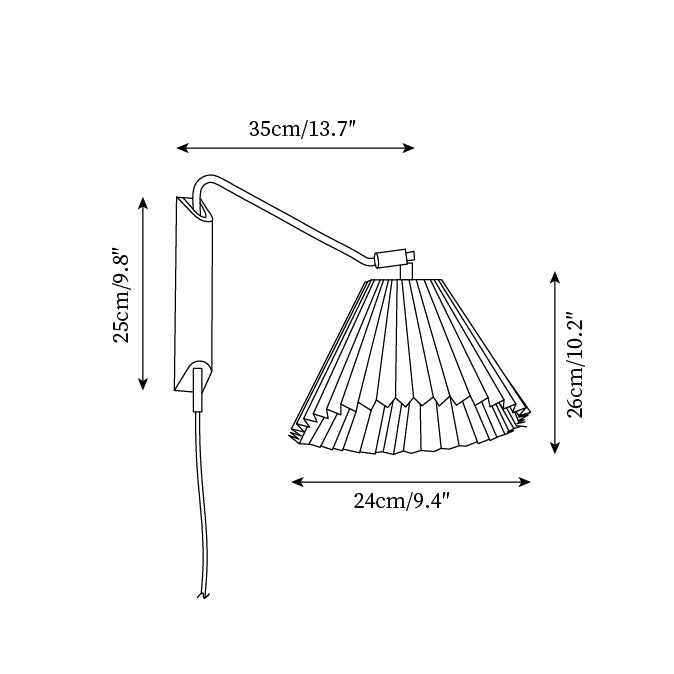 Wandleuchte Belora