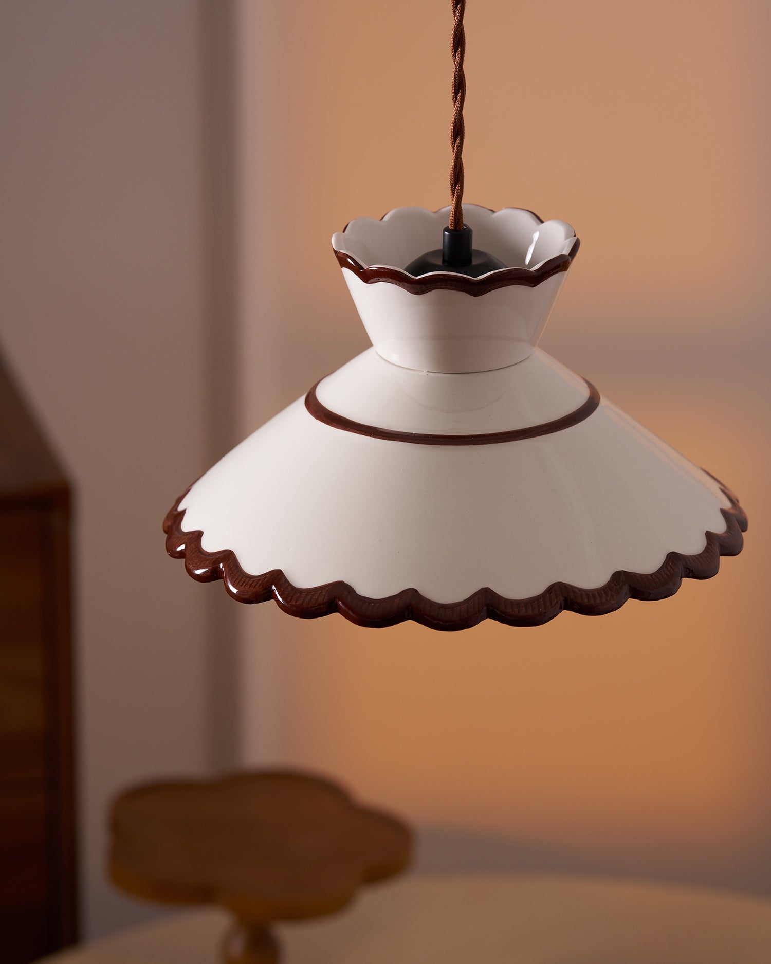 Vintage Pendelleuchte Larerelle