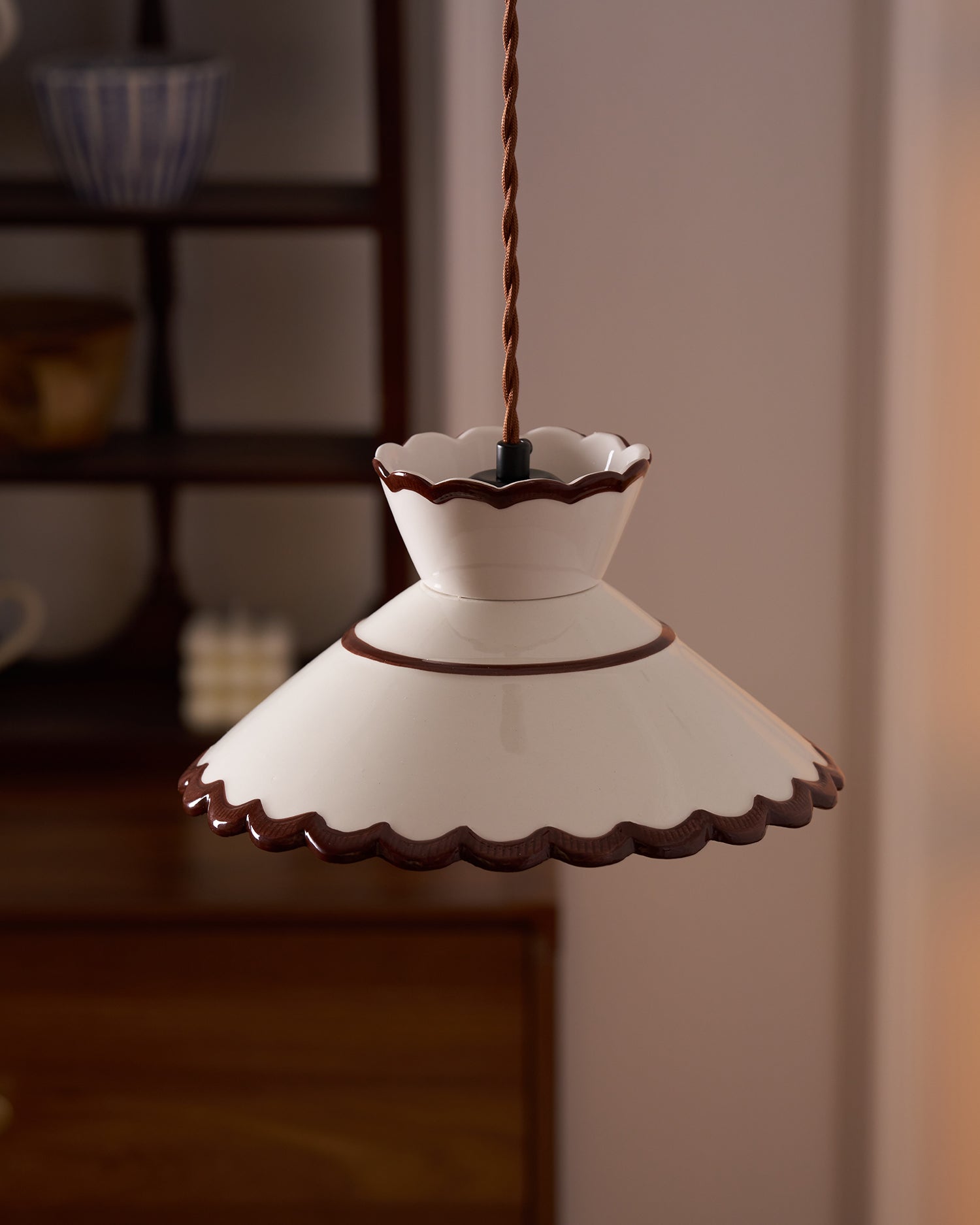 Vintage Pendelleuchte Larerelle