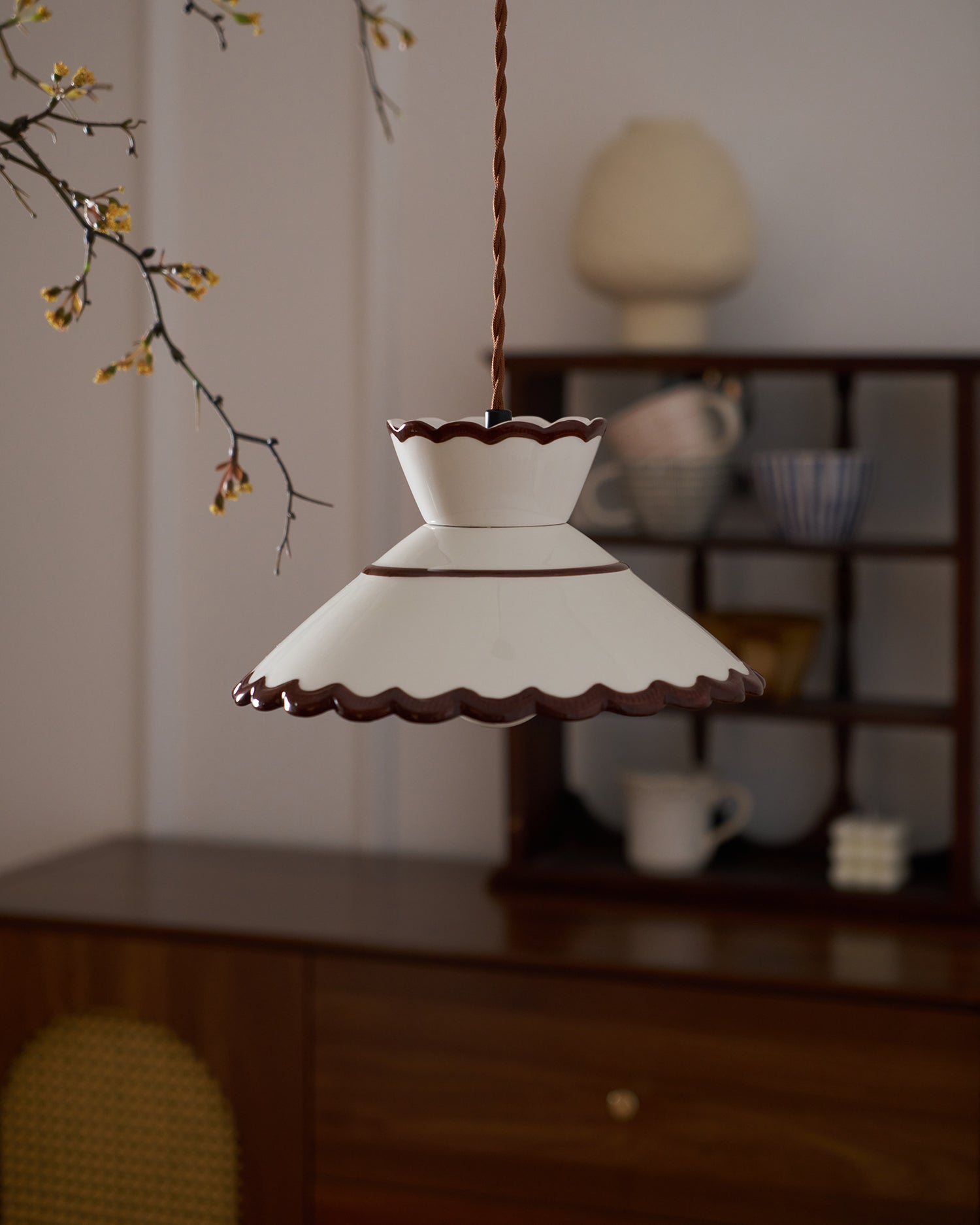 Vintage Pendelleuchte Larerelle