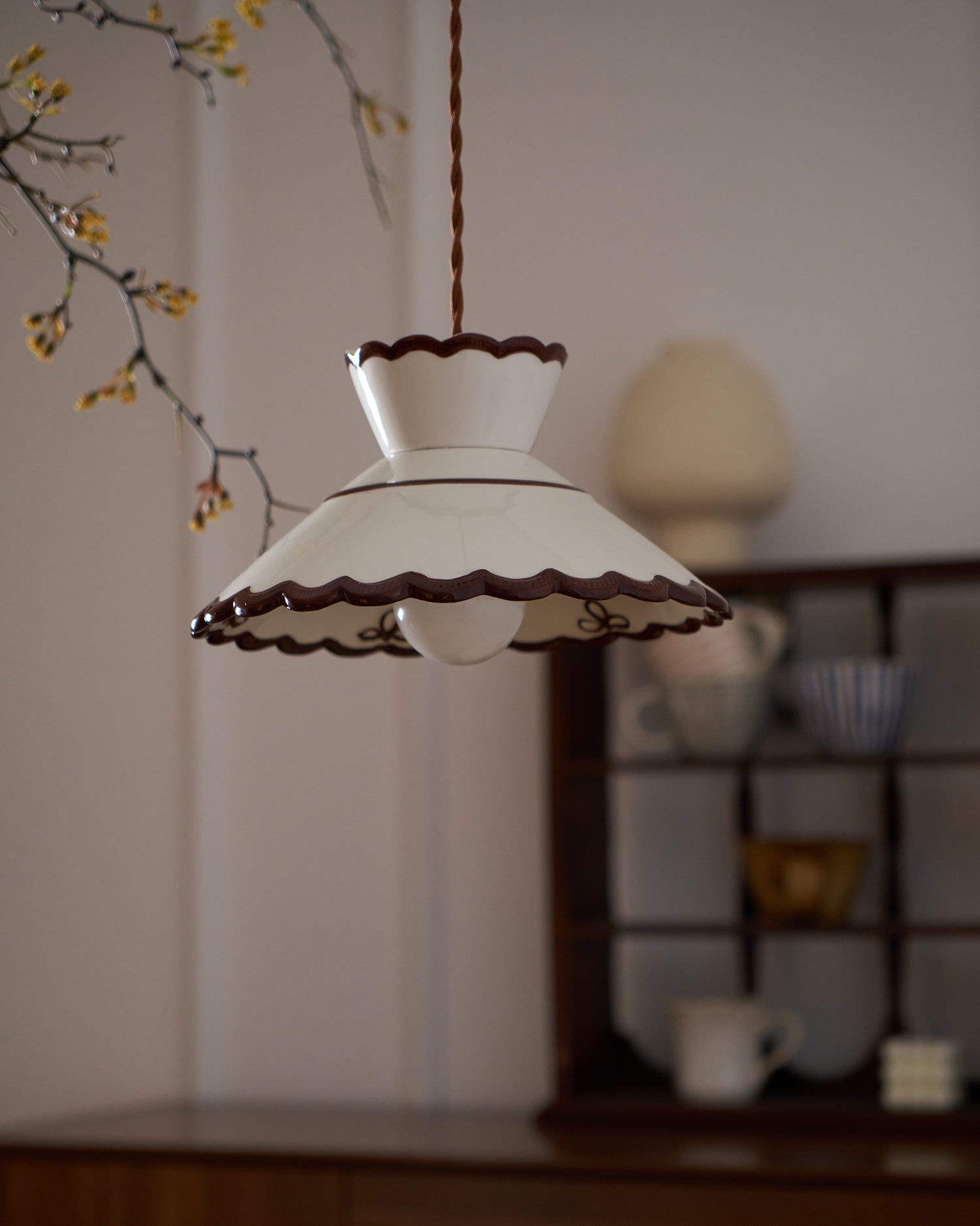 Vintage Pendelleuchte Larerelle
