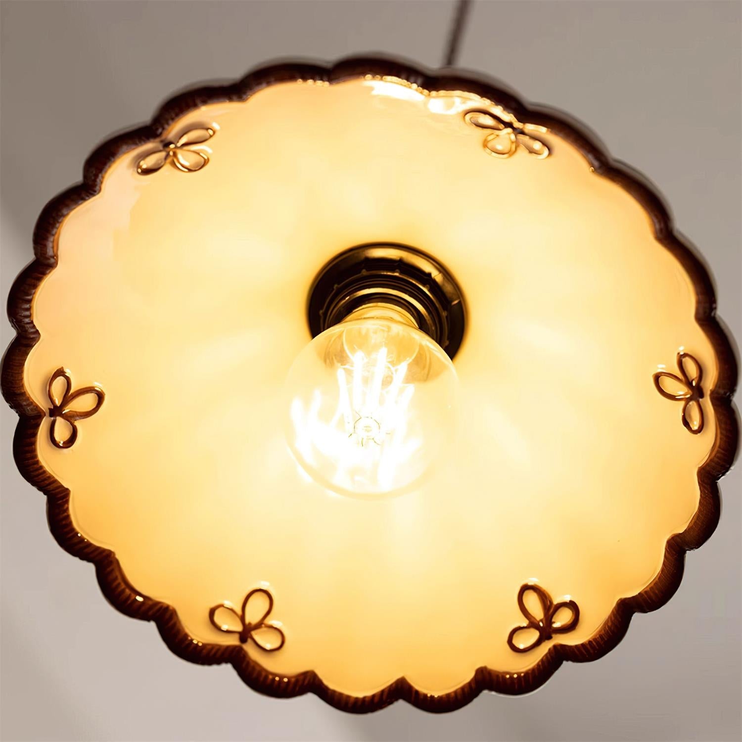 Vintage Pendelleuchte Larerelle