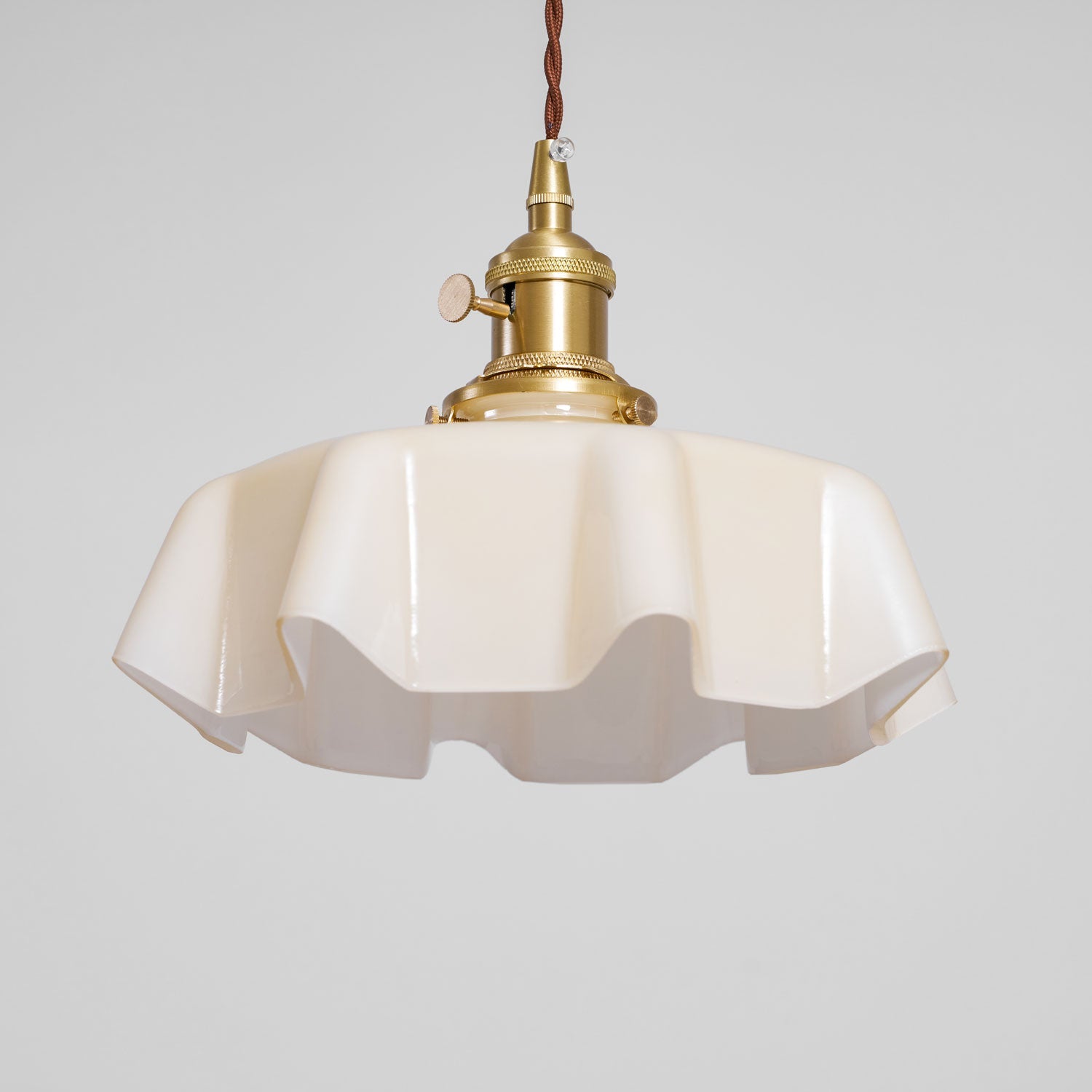 Vintage Pendelleuchte Serer