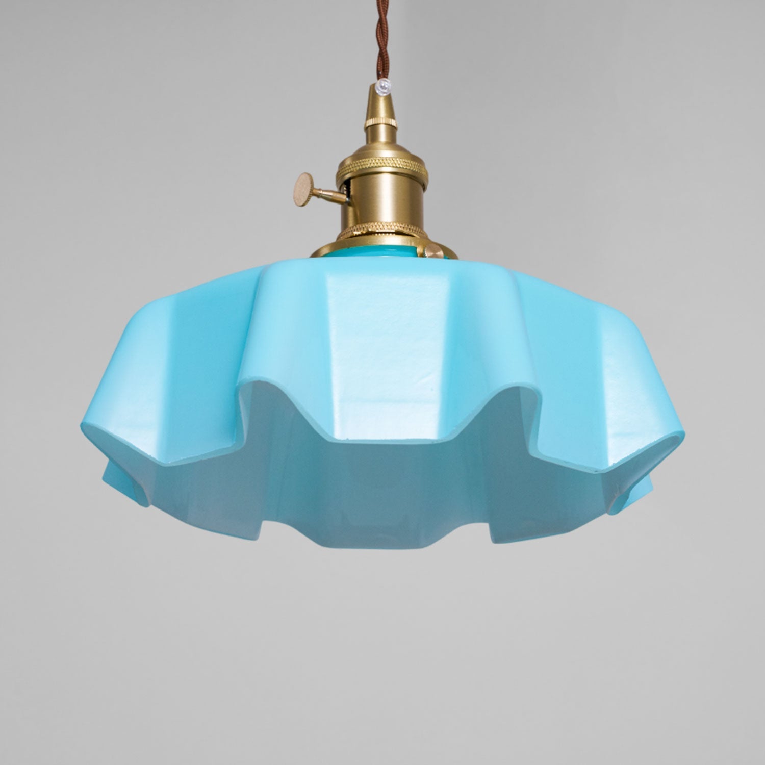 Vintage Pendelleuchte Serer