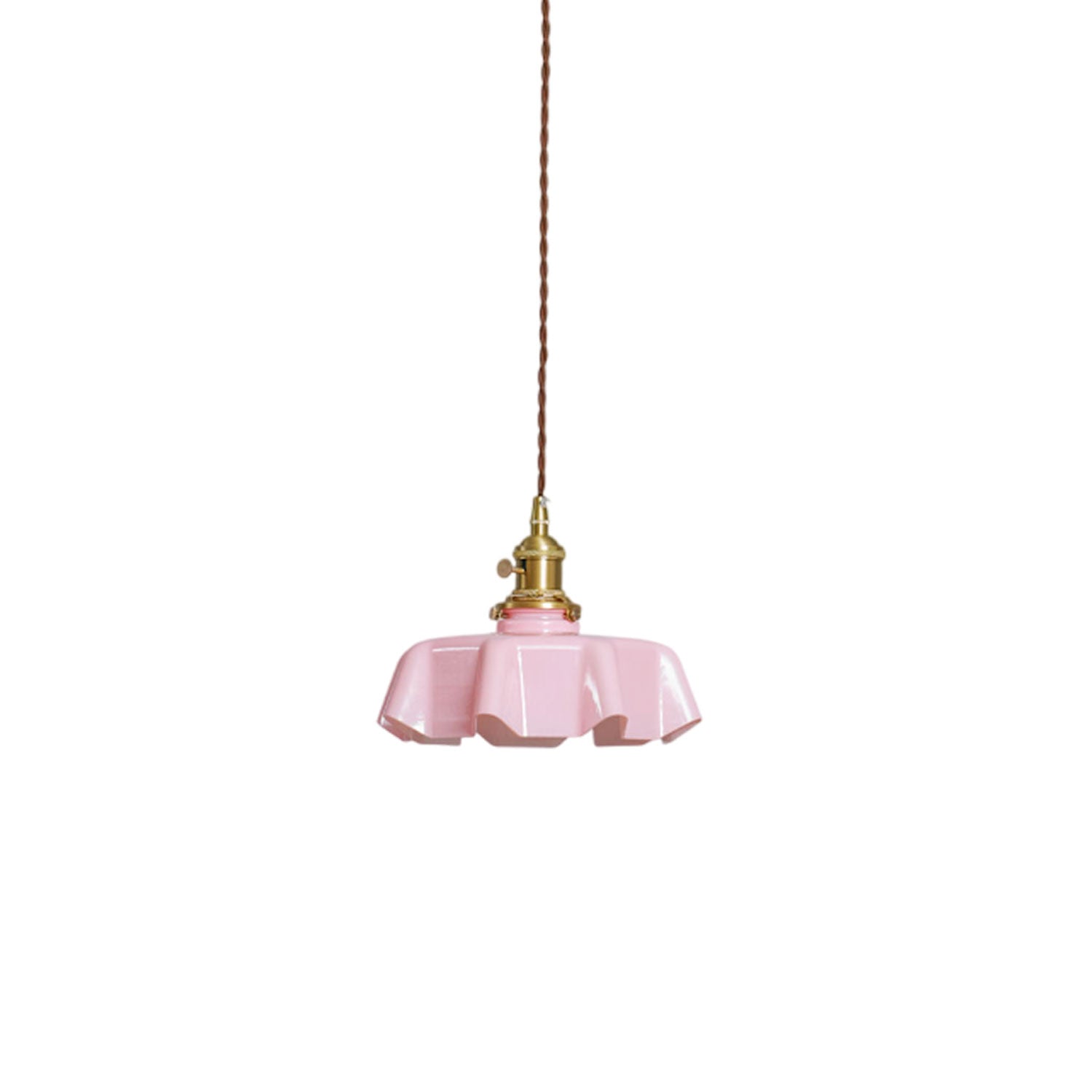 Vintage Pendelleuchte Serer
