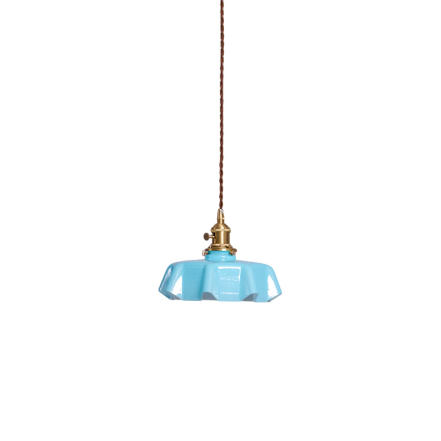 Vintage Pendelleuchte Serer