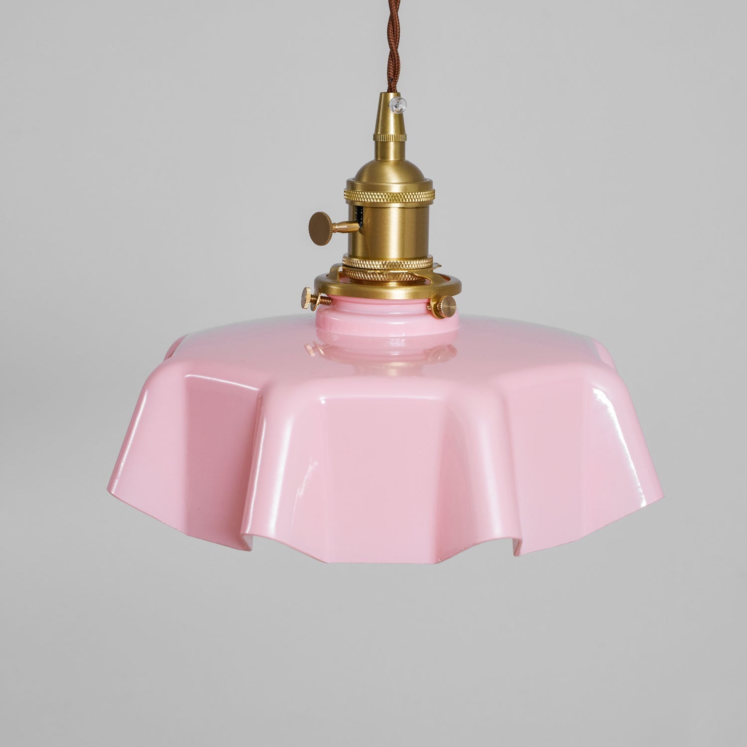 Vintage Pendelleuchte Serer