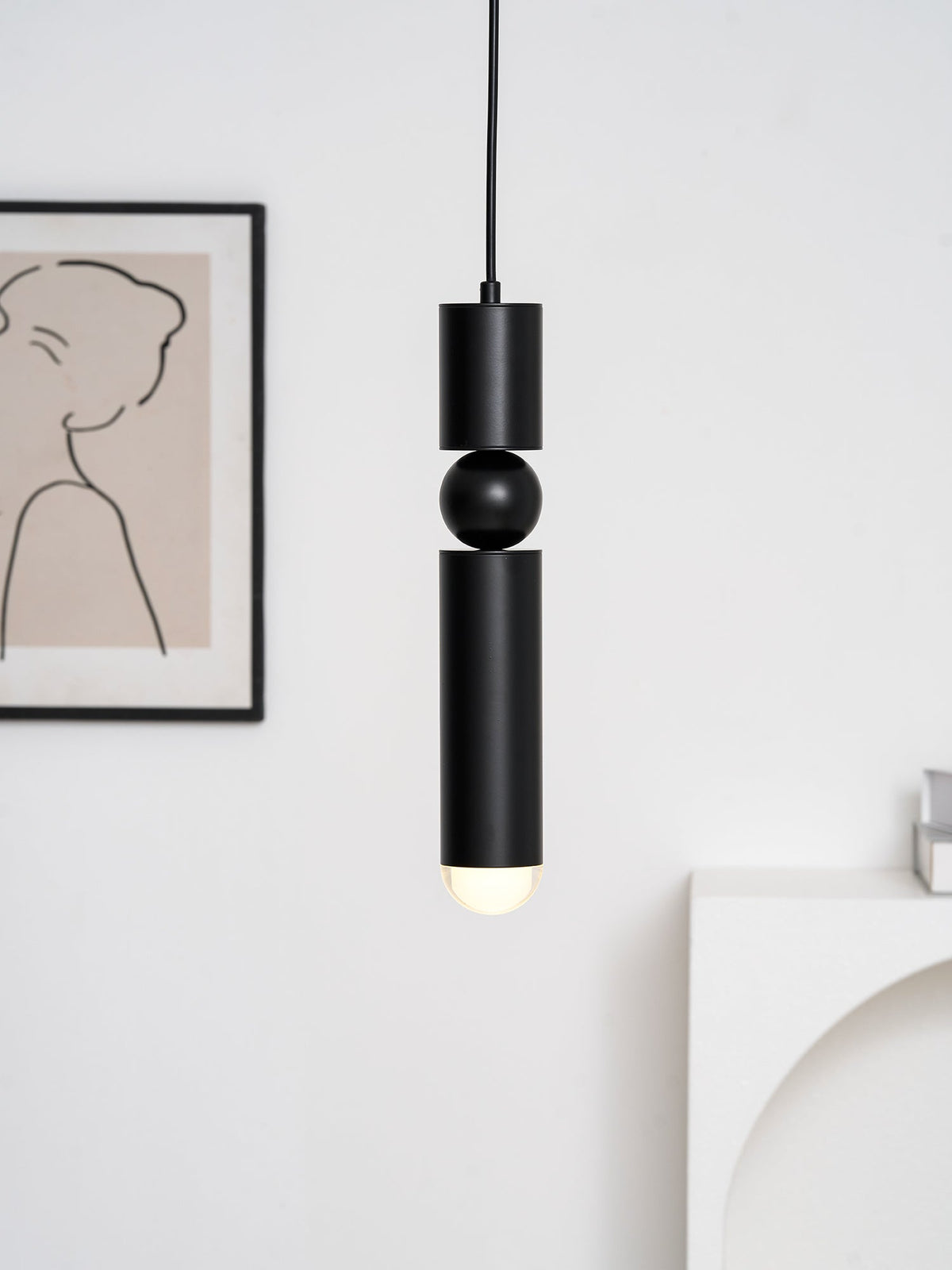 Moderne Pendelleuchte Leote
