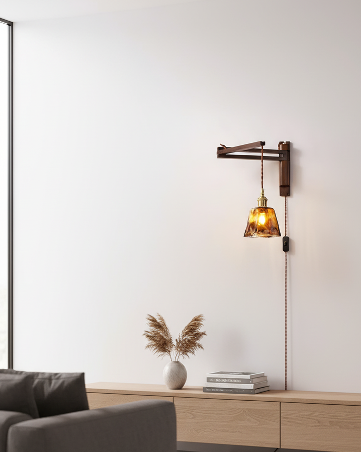 Vintage Wandleuchte Veltaeur