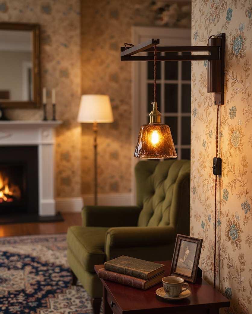 Vintage Wandleuchte Veltaeur
