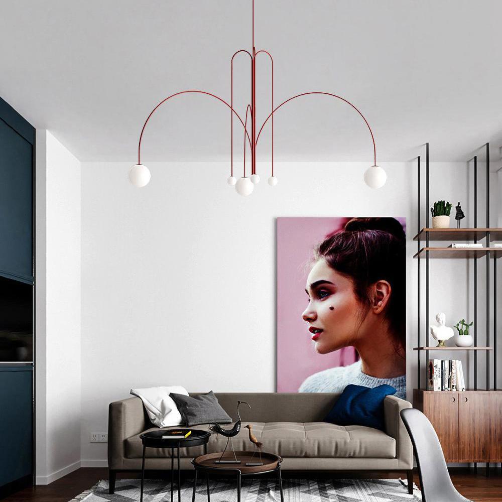 Moderne Pendelleuchte Serno