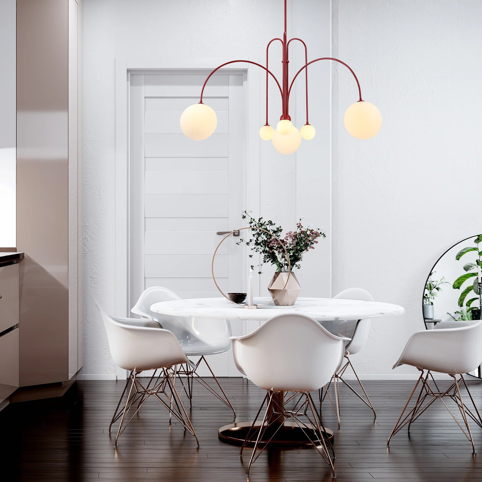 Moderne Pendelleuchte Serno