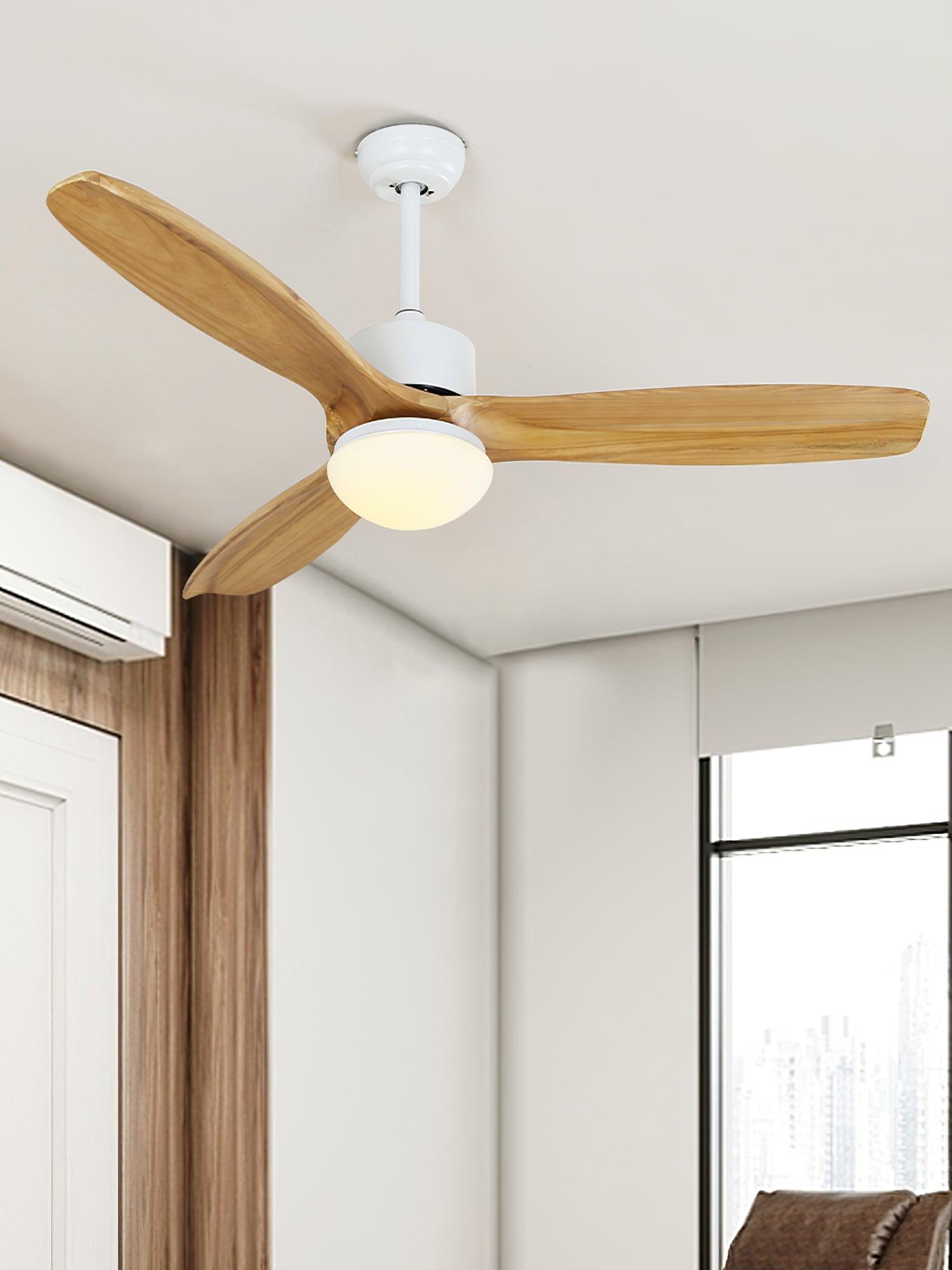 Moderne Deckenventilatorleuchte Fioeli