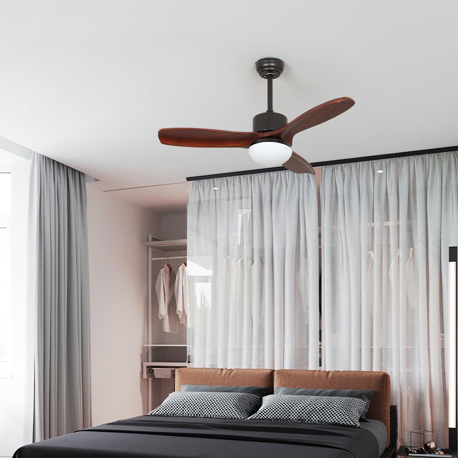 Moderne Deckenventilatorleuchte Fioeli