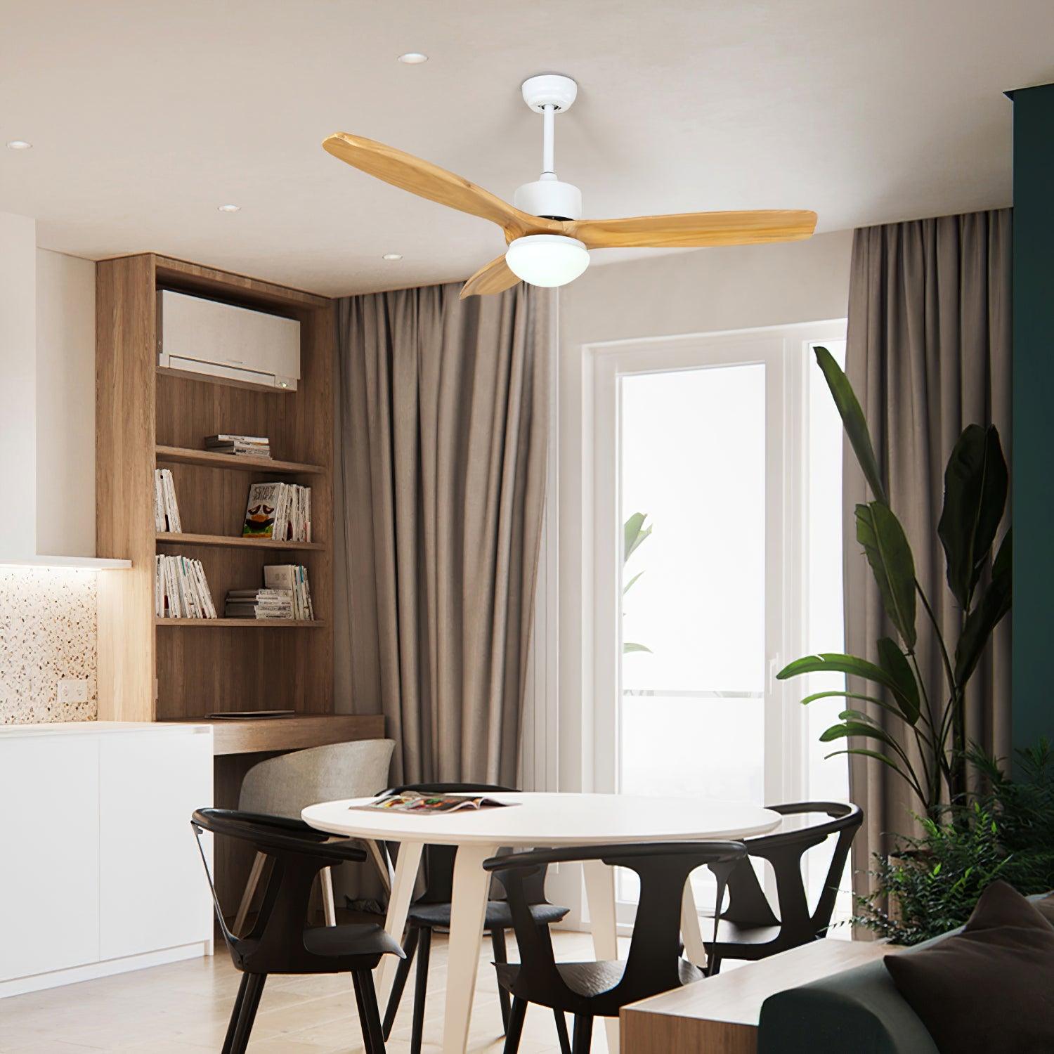 Moderne Deckenventilatorleuchte Fioeli