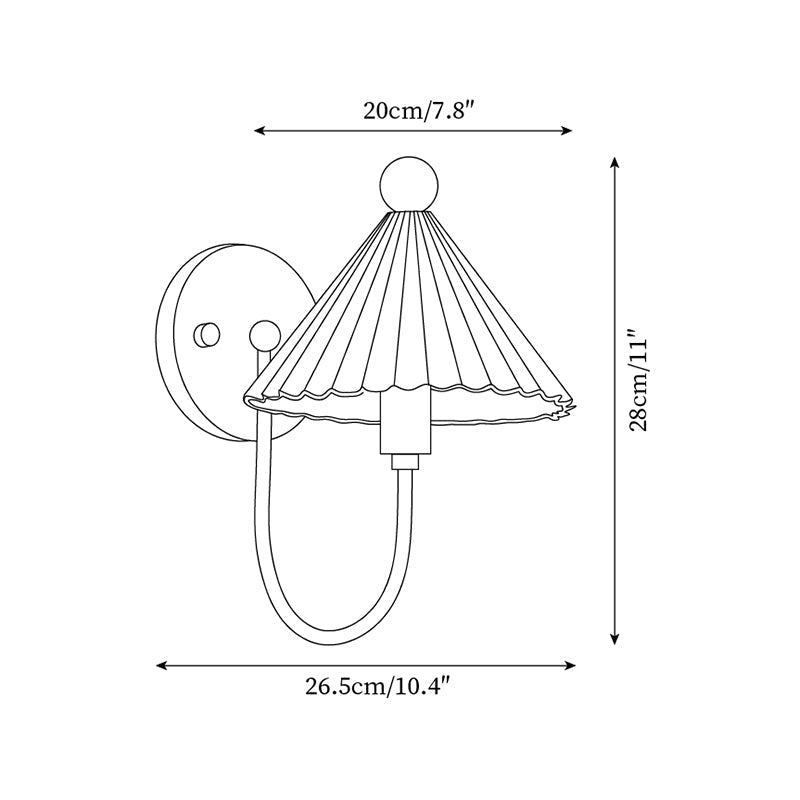 Kismet Ceramics Wall Lamp – detail 4