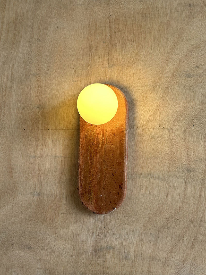 Ovale Wandleuchte Selmel
