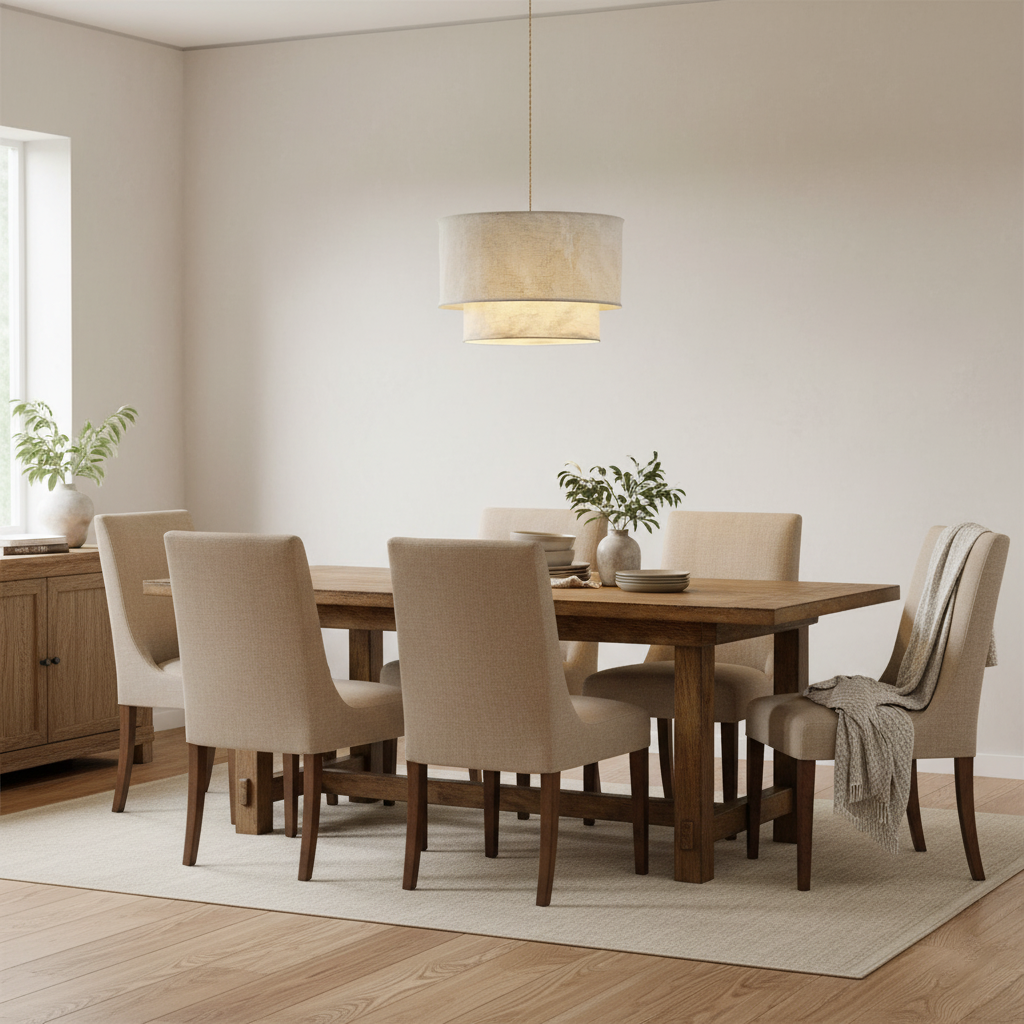 Mariela Fabric Pendant Lamp – detail 9