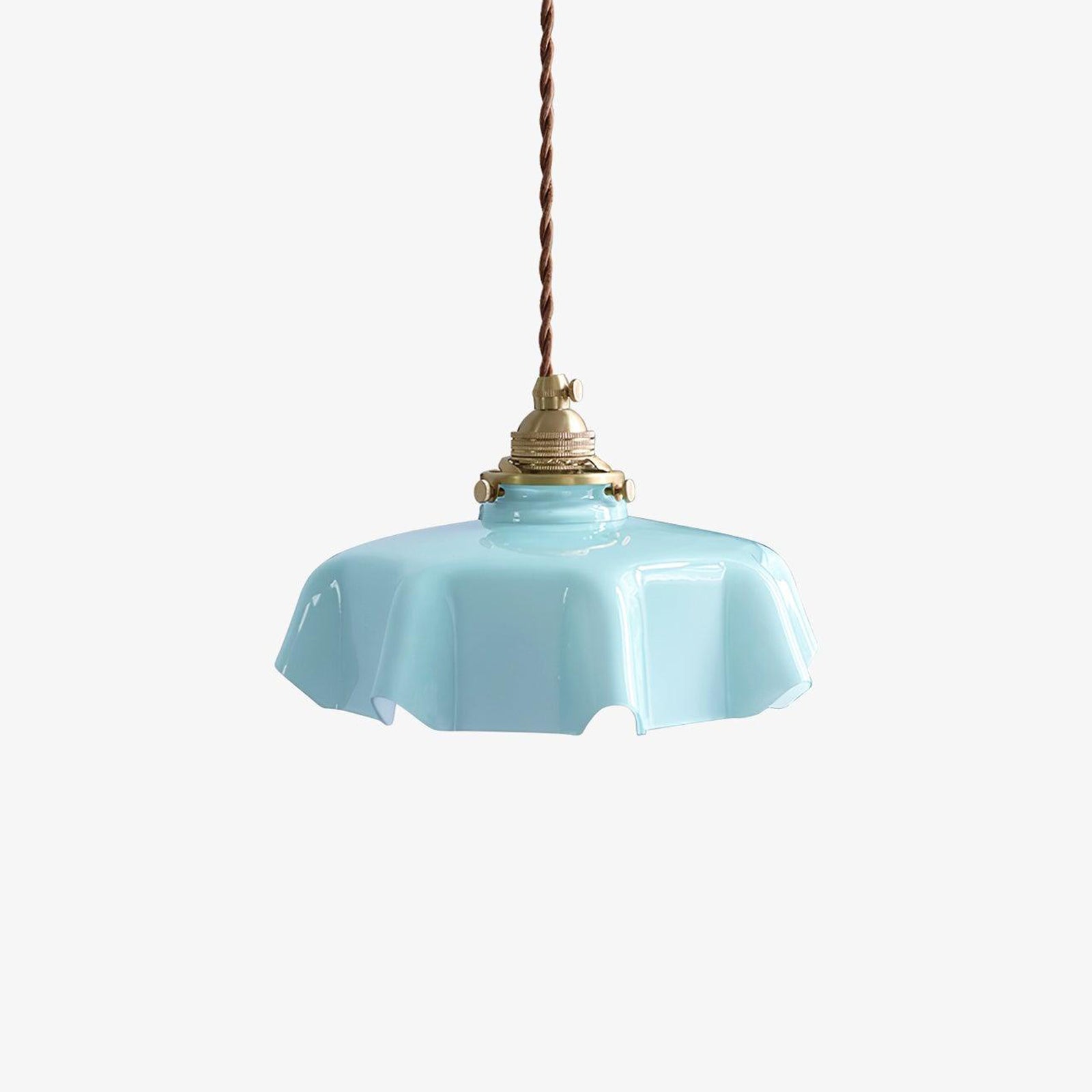 Vintage Pendelleuchte Serer