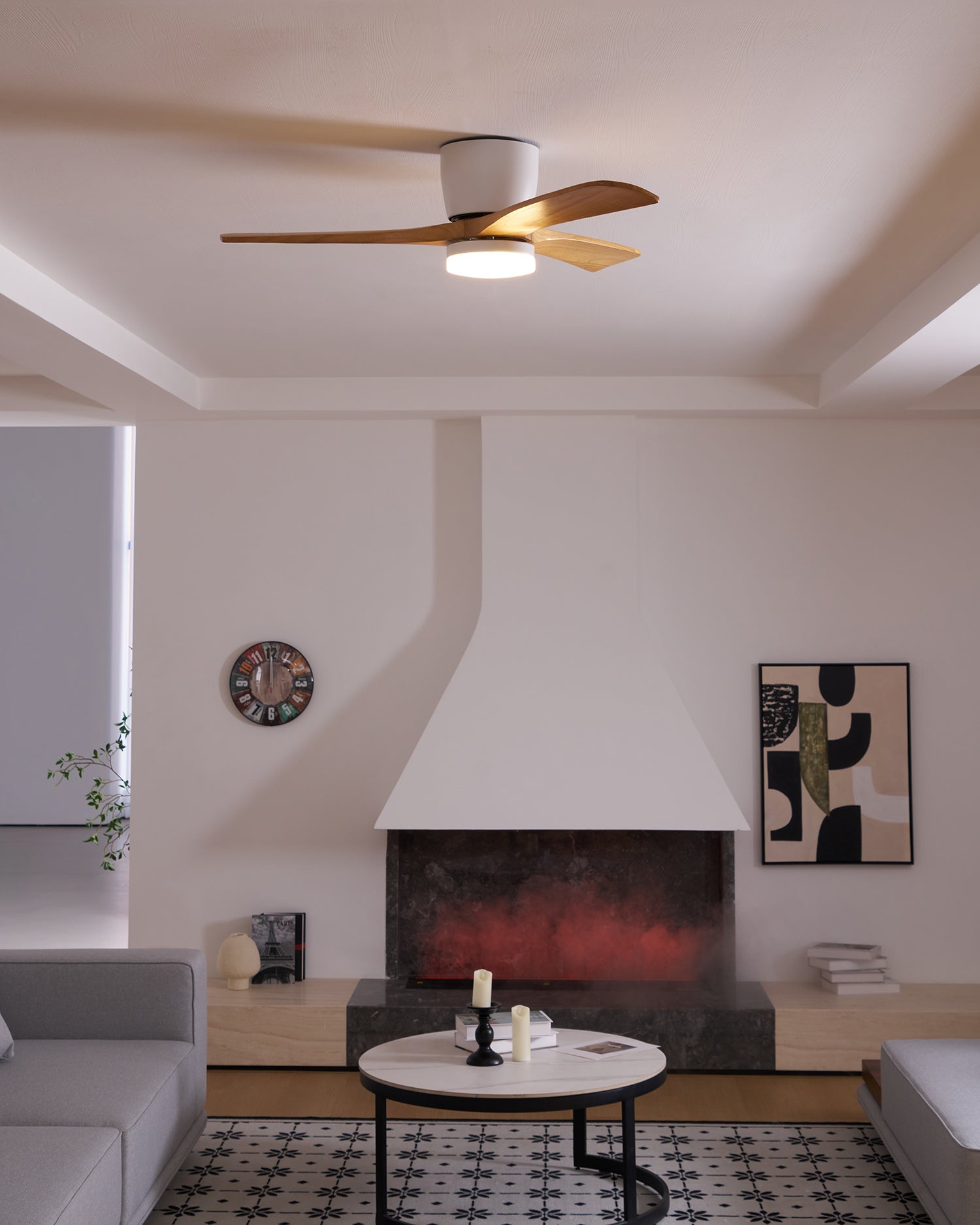 Moderner Deckenventilator Viovin