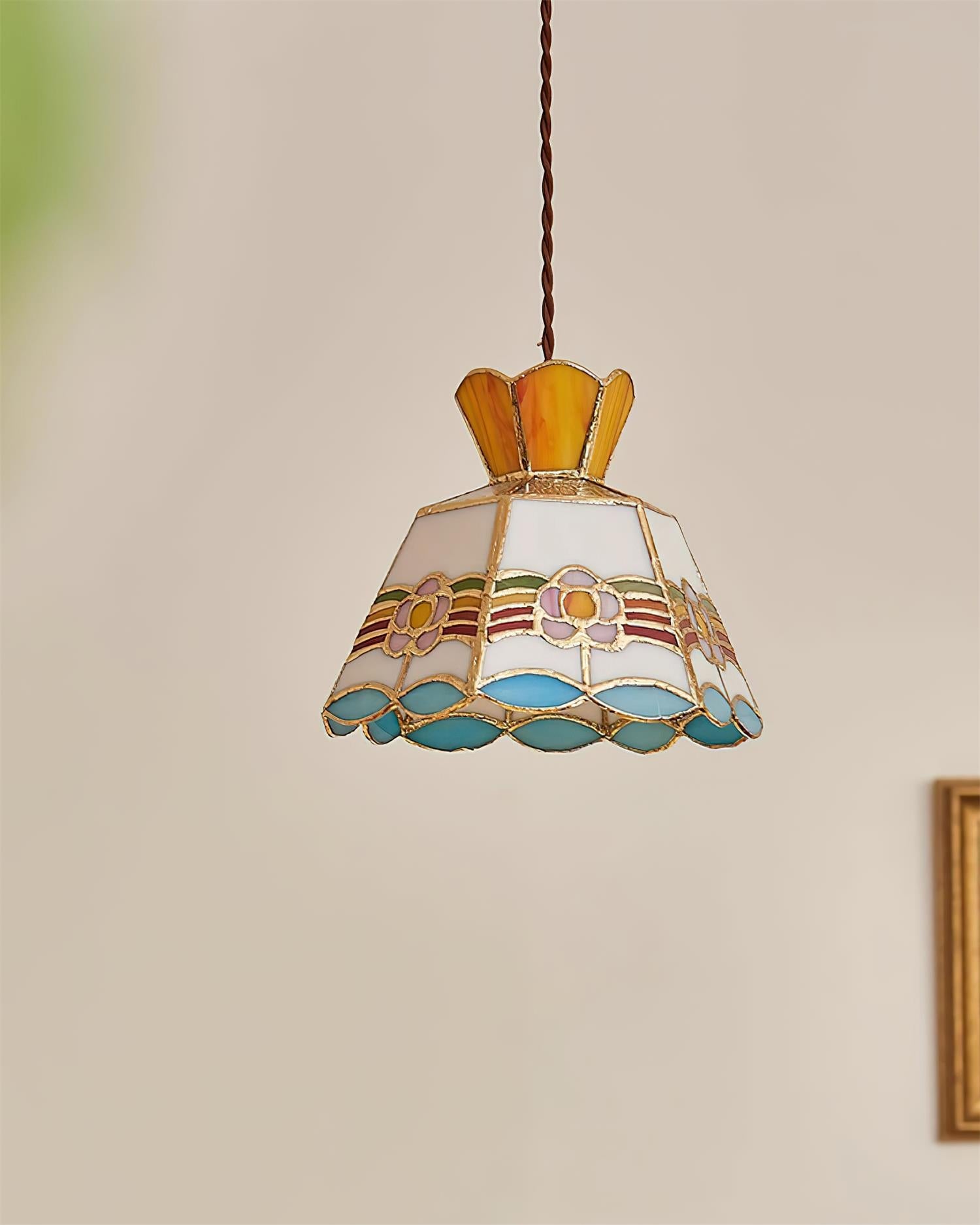 Vintage Pendelleuchte Theosose